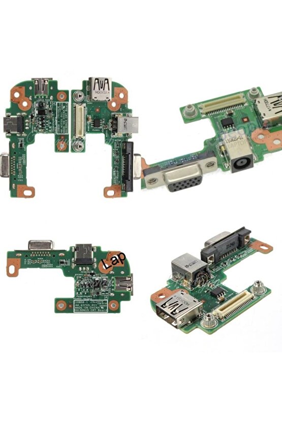 Dell inspiron N5110, M5110 Serisi Notebook Dc Power Jack, USB, VGA Soket Board
