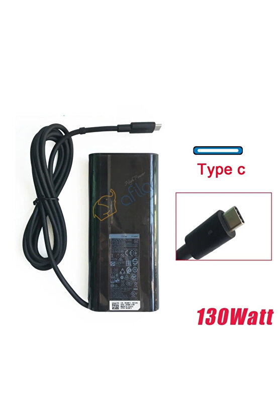 450-AHOM, 450-AHRG, CN-DMDH25, DA130PM170 Adaptör, Şarj Cihazı 130W (Orjinal Üretici)