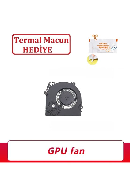 Monster Abra A5 V15.5.5, A5 V15.5.6 Uyumlu Notebook Cpu, İşlemci Fanı