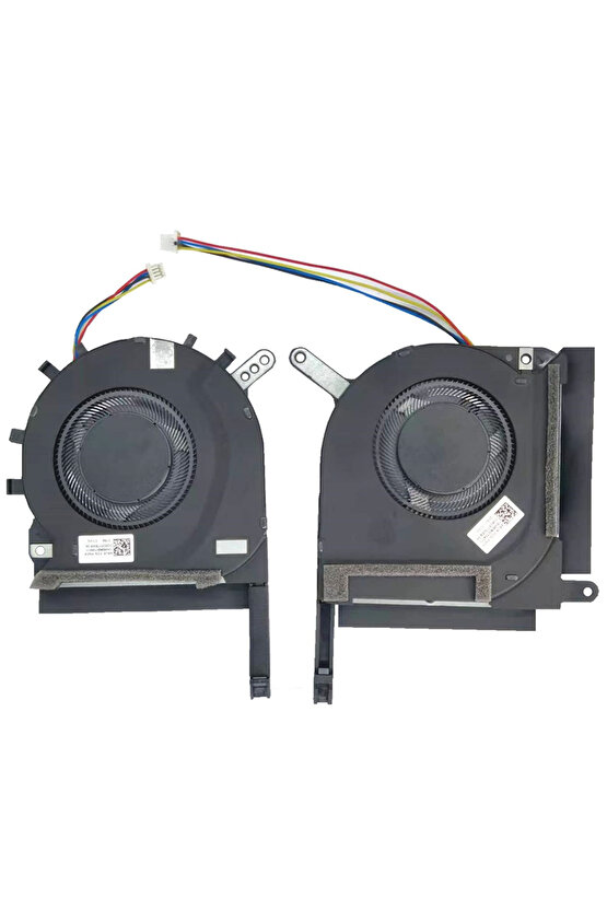 Asus FX506IU uyumlu Notebook Cpu, Gpu Fanı Takım, Sağ-Sol SET  Ver.2