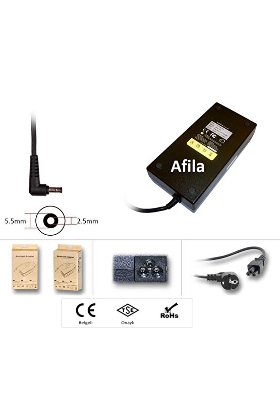 Asus Strix GL502VS-GZ287, GL502VS-GZ302T Şarj Adaptörü 180W