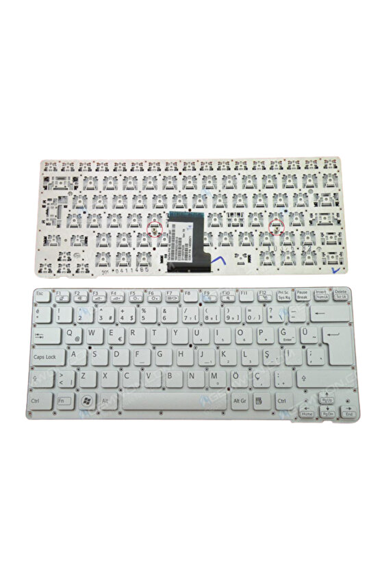 Sony Vaio VPCCA, PCG-61713M, PCG-61714M Notebook Klavye, Gri TR  9Z.N6BBF.B1N