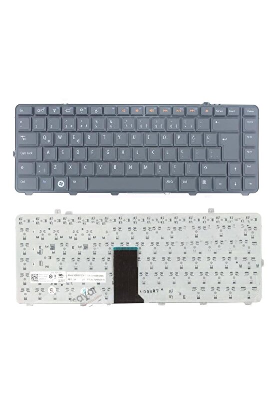 Dell Studio 1435, 15, 1535, 1536, 1537, 1555, 1557, 1558 PP33L PP39L Uyumlu Notebook Klavyesi TR