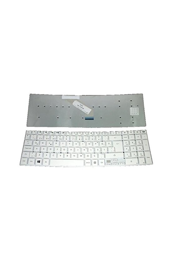 Acer E5-571G-3382 E5-571G-34R0 Notebook Klavyesi (Beyaz TR)