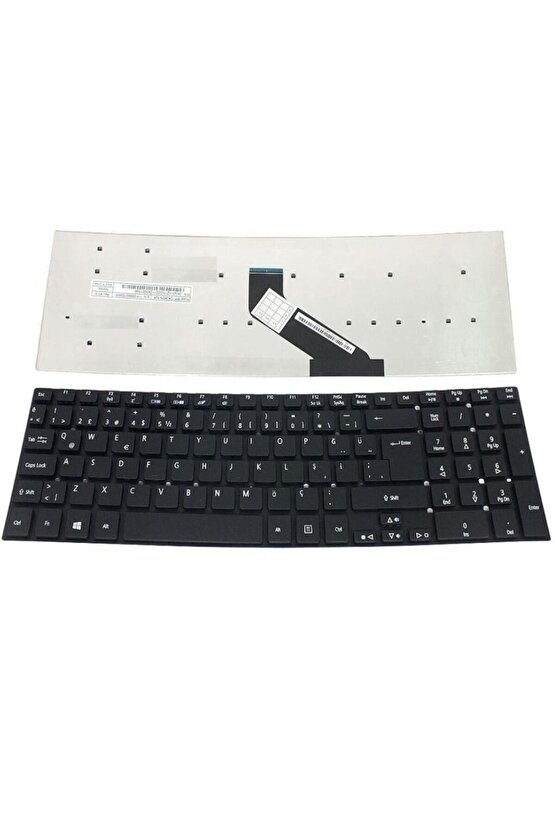Acer Aspire E1-522-7416 E1-522G Notebook Klavyesi (Siyah TR)