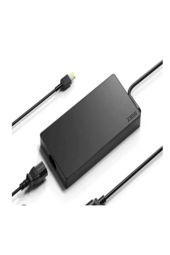 Lenovo Y540-15IRH 81SX Pinli Uç (Usb Tip) Notebook Adaptör 230W (KARE)
