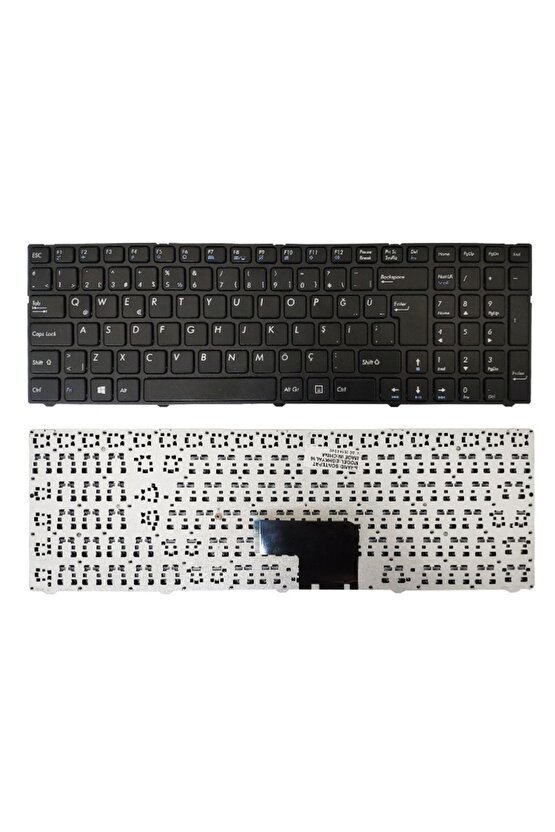 Casper Nirvana CSY, C15B, C15M Notebook Klavye, Siyah - TR  KL0867