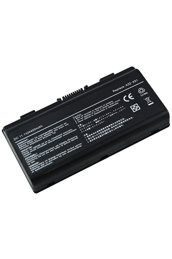 Asus X51h, X51l, X51r, A32-t12, A32-x51 Notebook Bataryası