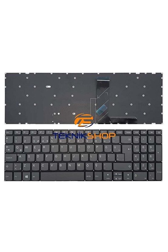 Lenovo Ideapad 320-15ast Notebook Klavye Füme Tr  Power Tuşlu