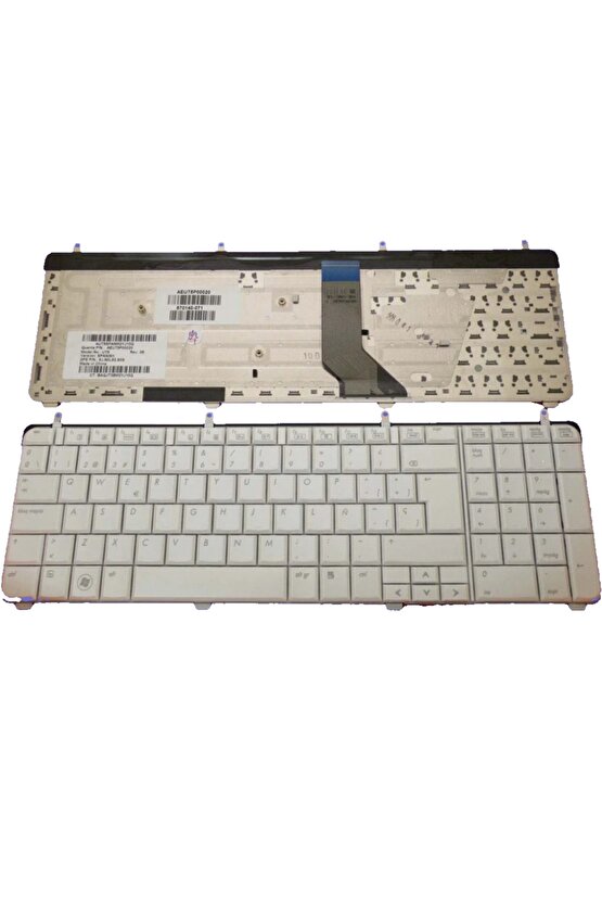 Hp Pavilion Dv7-2000 Dv7-2100 Notebook Klavyesi - Beyaz - Tr