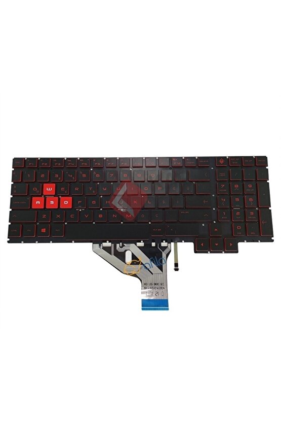Hp Omen 15-ce Series 15-ce000 Gaming Klavyesi, Tuş Takımı (siyah Tr) Işıklı **