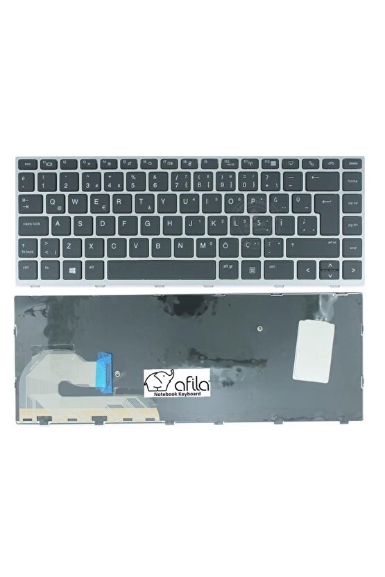 Hp Elitebook 840 G5 G6 Notebook Klavyesi - Siyah - Tr