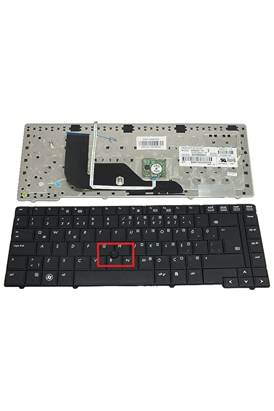Hp Probook 6440b 6445b 8440 8440p 8440w Klavye Tr Poin.stick Var