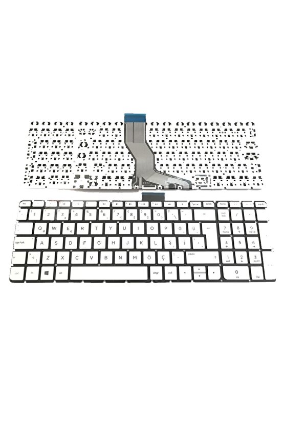 Hp 15-ab, 15-ak Serisi Notebook Klavyesi (beyaz Tr)