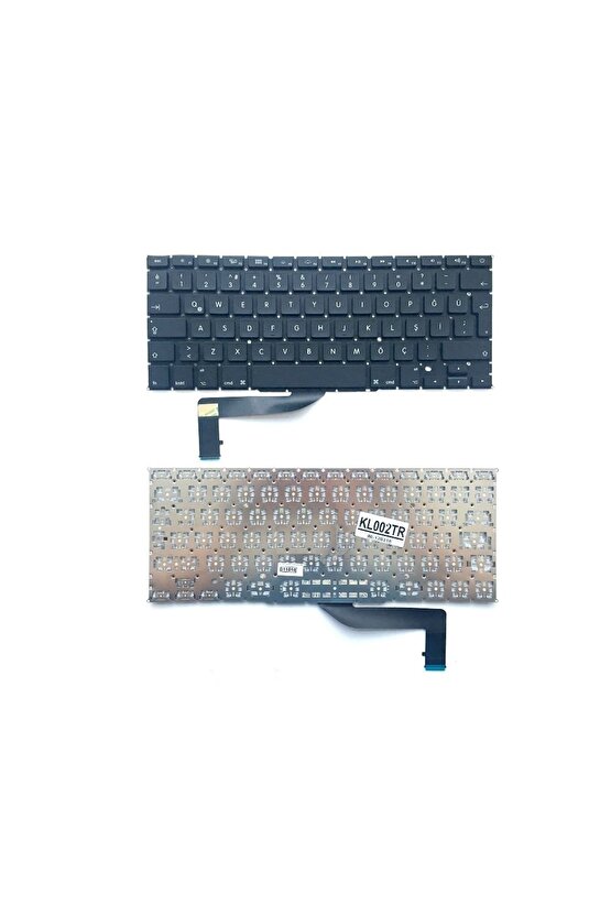 Macbook Pro A1398 Uyumlu Notebook Klavyesi Tuş Takımı Tr b.enter