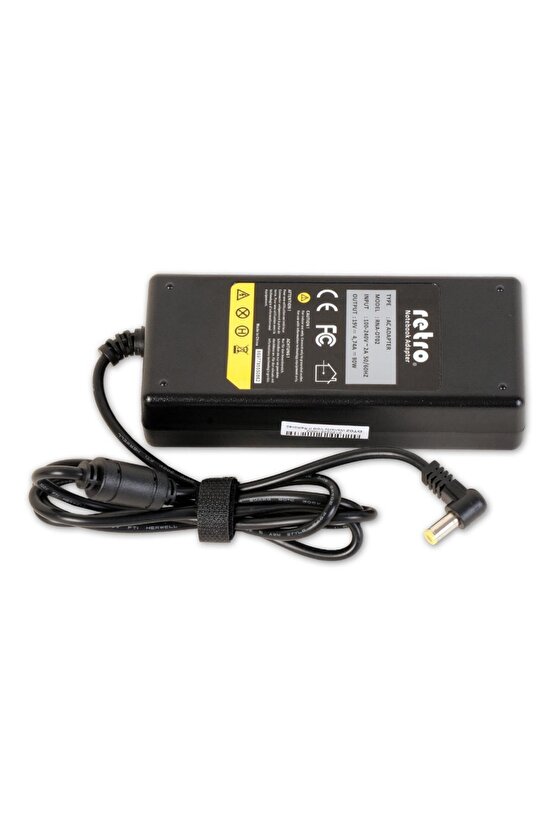 Casper  Hp Compaq 19v 4.74a (90w) - 2.5mm\5.5mm -Uyumlu  Notebook Adaptör