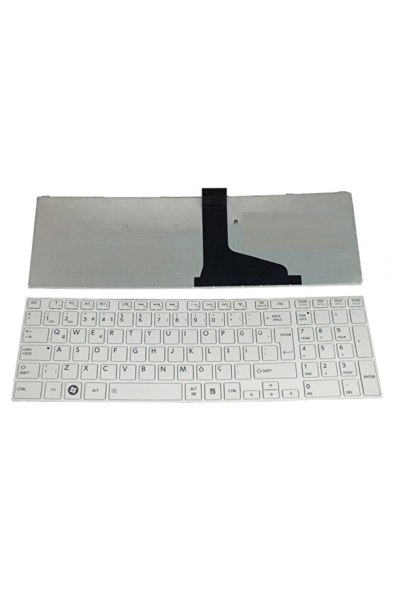 Toshiba 0kn0-c31tu13, 0kn0-c32uı13 Notebook Klavyesi - (beyaz Tr)