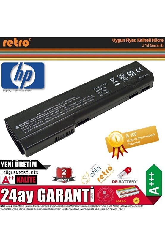 Probook 6560b, Elitebook 8560p, Qk642aa Batarya Rhl-054