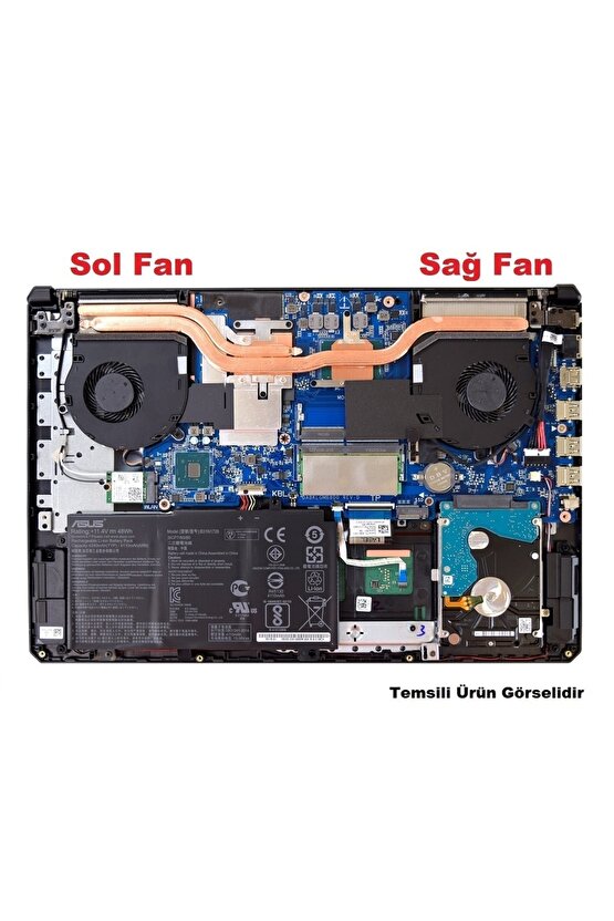 Omen 15-dh Serisi Notebook Gpu, Ekran Kartı Fanı  Sağ Fan