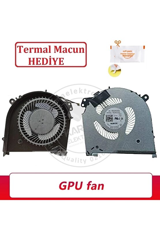 Omen 15-dh Serisi Notebook Gpu, Ekran Kartı Fanı  Sağ Fan