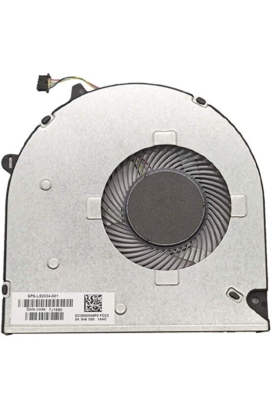 Hp 15-dw0000 Uyumlu Notebook Fan Nbfan660