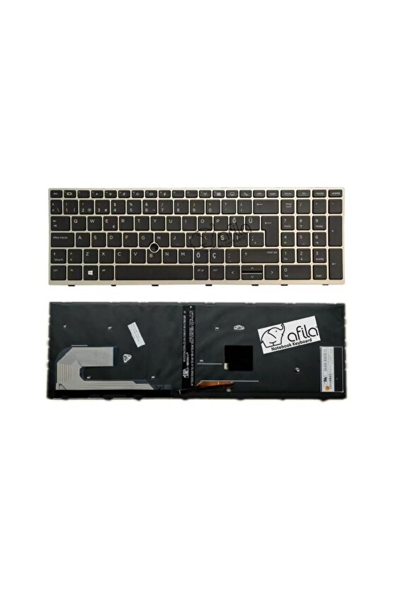 Hp Elitebook 750 G5 755 G5 850 G5 855 G5 Klavye Siyah Tr Işıklı Uyumlu
