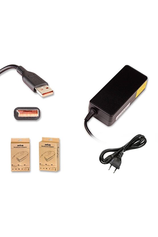 Yoga 700, 900 20v 3.25a (65w) Ultrabook Adaptör - Irregular Usb