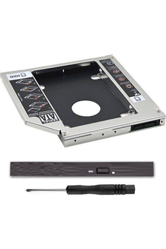 Hdd Ssd Dvd Kızağı 9.5mm - 2.harddisk Takma Aparatı Slim Dvd Yuvası