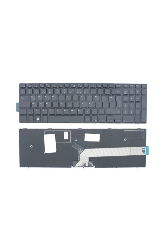 TH-Dell Latitude 3550 Vostro 15-3558 Notebook Klavyesi Tuş Takımı (Siyah TR)