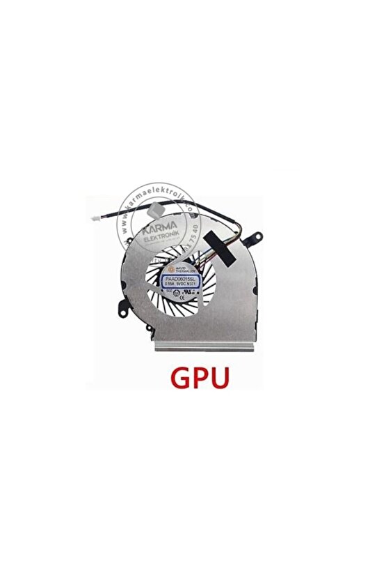 Msı Ge72 Ge72 Apache Ge72 Notebook Fan Ver.2 (sol) (4 Pin )