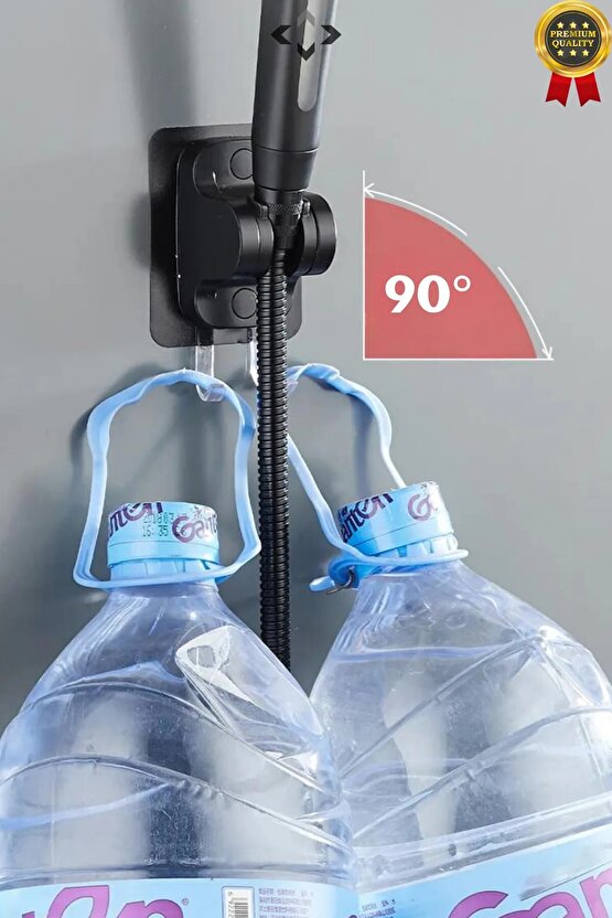 Kendinden Yapışkanlı Duş Askısı 2’li Güçlü Tutuculu Mafsal Duş Başlık Askısı