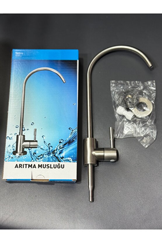 İnox paslanmaz çelik arıtma musluğu