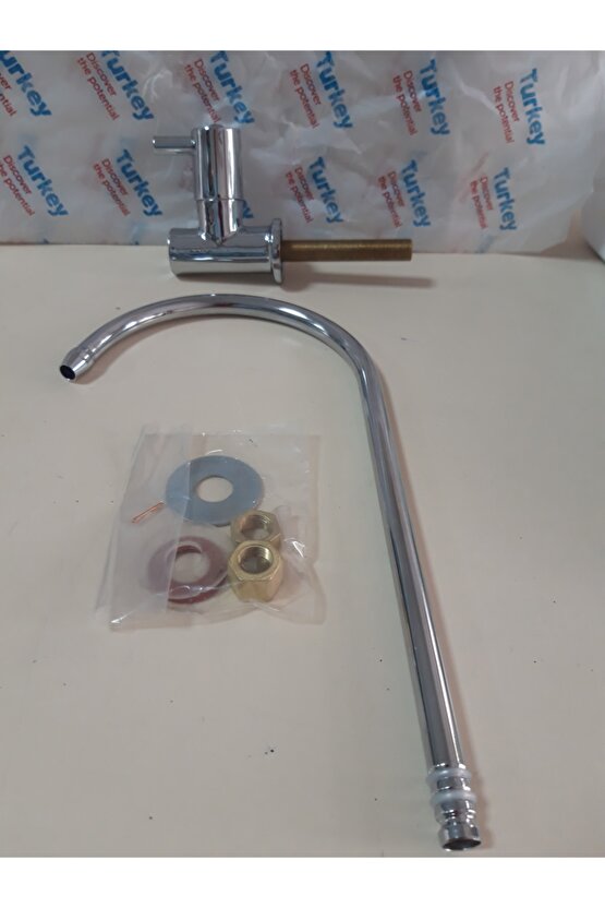 Çubuk Kol Arıtma Musluğu Tezgah Üstü Aç-kapa Ankastre Model