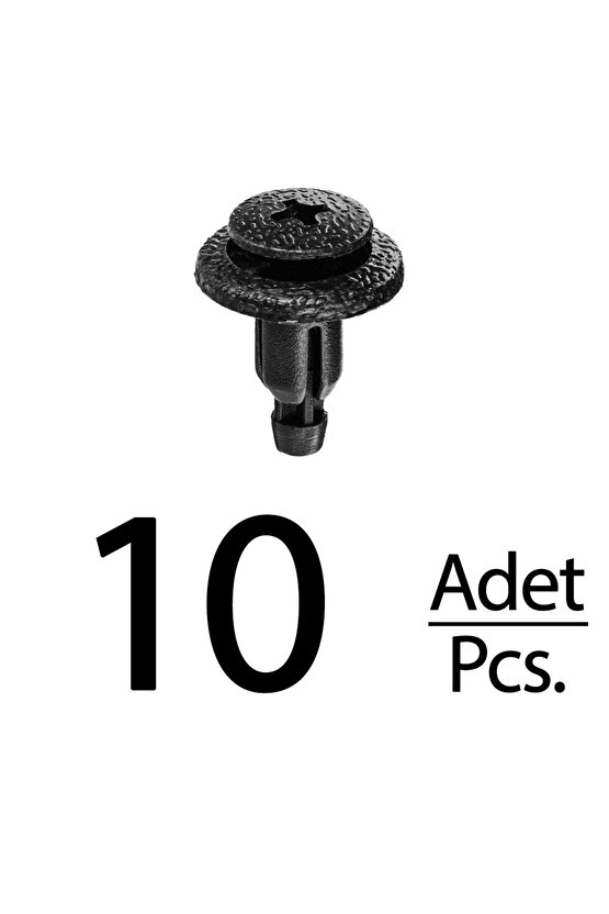 Toyota Sienna Corolla Yaris Camry Avalon için Panjur Klips - 10 Adet