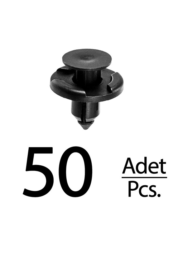 Mazda için Tampon Davlumbaz Klips - 50 Adet