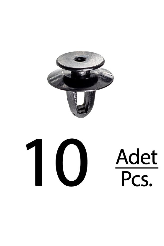 Audi Mitsubishi VW için İç Döşeme Klips - 10 Adet