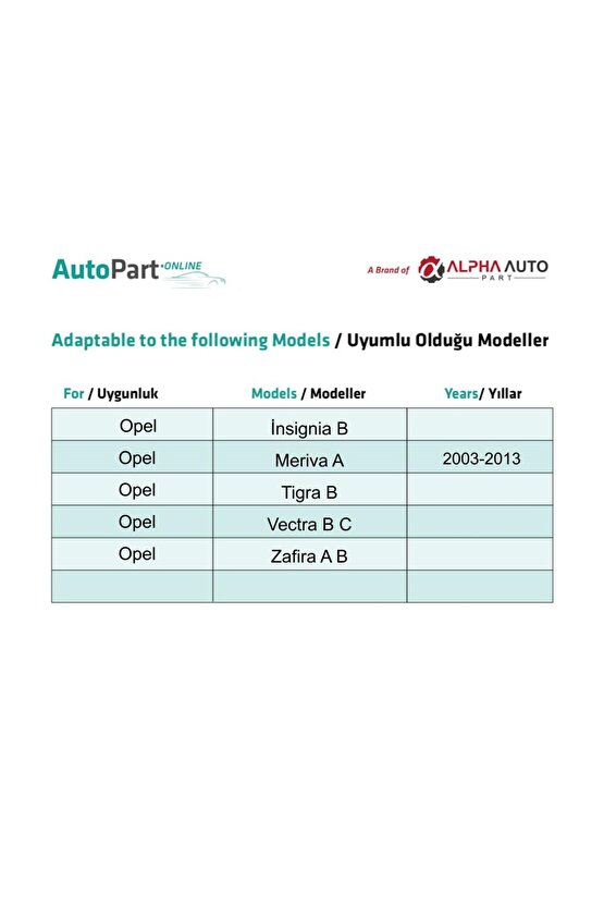 Opel Astra F G H Calibra Combo C E Tigra Vectra için Tampon Bağlantı Klips - 100 Adet