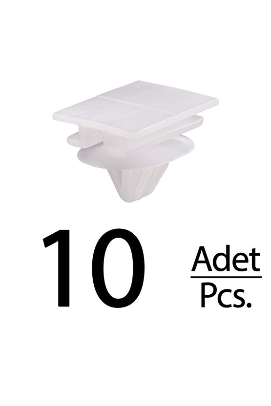 Renault Kango I Clio için Bagaj Kapak Dış Kaplama Agrafı Klips - 10 Adet