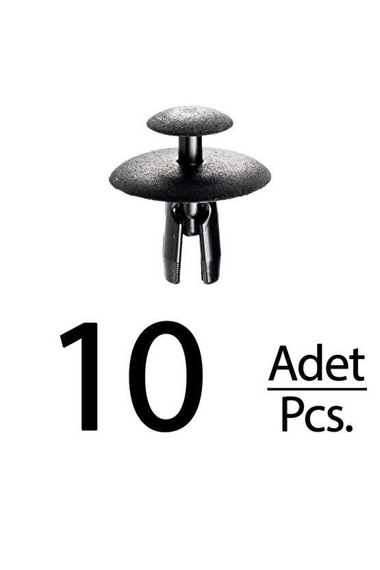 Peugeot Citroen Fiat için Davlumbaz Klips - 10 Adet