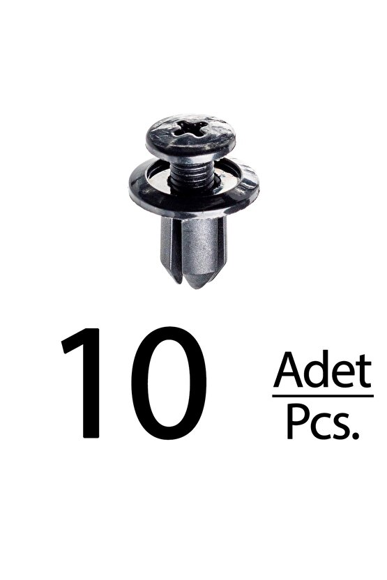 Mazda Honda Chevrolet Toyota için Davlumbaz Klips -10 Adet