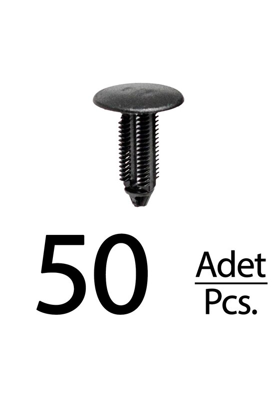 Ford Escort için Koltuk Bakalit Klips - 50 Adet