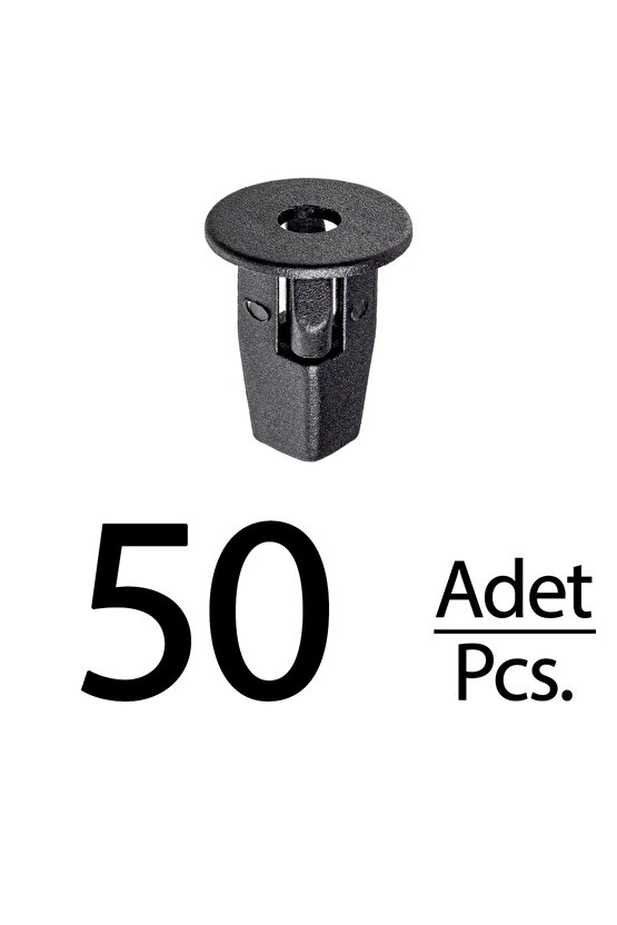 Toyota Lexus Chevrolet Pontiac için Davlumbaz ve Tampon Klips - 50 Adet