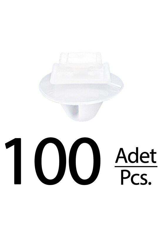 Renault, Peugeot, Citroen, Fiat için Çıta Klips- 100 Adet