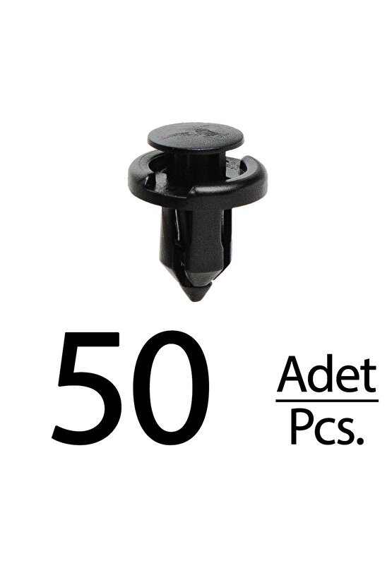 Nissan, İnfiniti, Subaru için Tampon Klips- 50 Adet