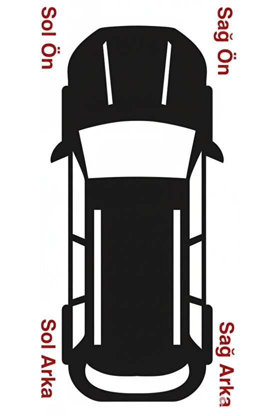 Mercedes E Class W211 için Sol Kapı İç Döşeme Kapağı- Siyah