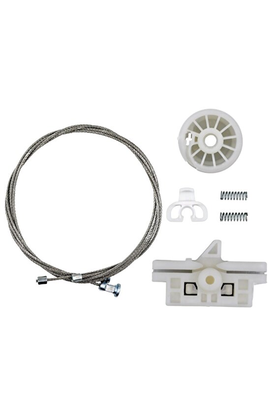 Fiat Fiorino için Cam Kriko Teli Tamir Takımı- Ön Sağ