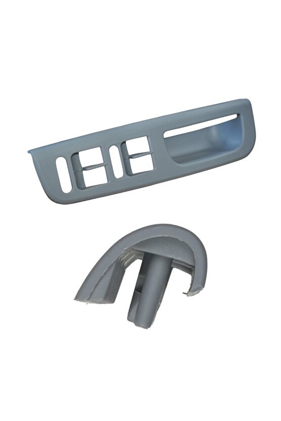 VW Passat,Golf ,Jetta için Sol Ön Cam Açma Düğme Çerçeve Seti - GRİ