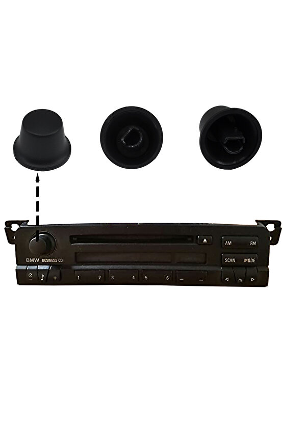 Bmw 3 Serisi E46 Için Radyo Cd Çalar Ses Güç Düğmesi Bmw Business
