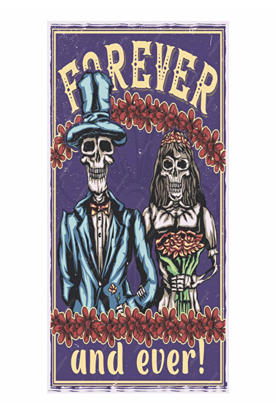 ölümüne aşk sevgili romantizm komik ev dekorasyon tablo mini retro ahşap poster