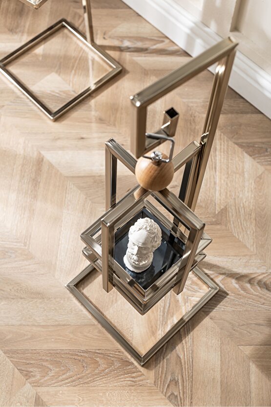 KAPLAMA METAL DEKORATIF COK AMACLI BIBLO, MUMLUK